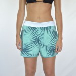 SHORTS FOLHAGEM VERDE